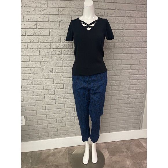 Coldwater Creek Natural Fit Ankle Length Pant Size 10 - Picture 1 of 9